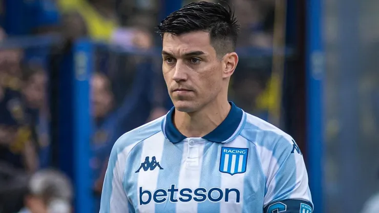 Agustín García Basso en su paso por Racing.