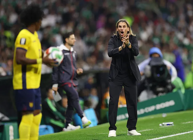 Sebastian Beccacece, entrenador argentino. (Getty Images)