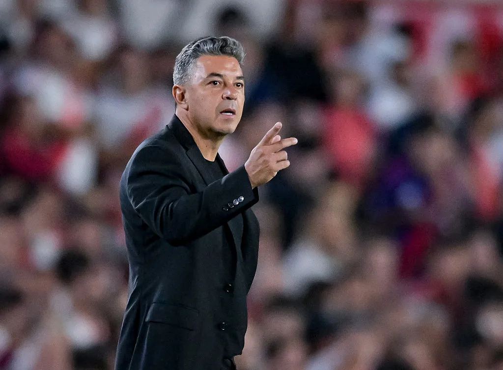 Marcelo Gallardo, entrenador argentino. (Getty Images)