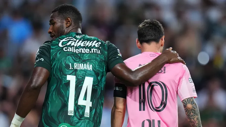 Romaña y Messi en la Leagues Cup.