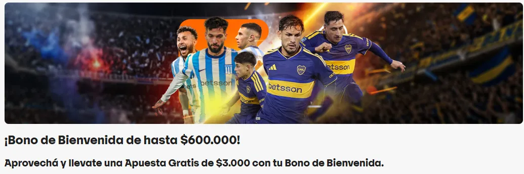 Captura realizada desde Betsson