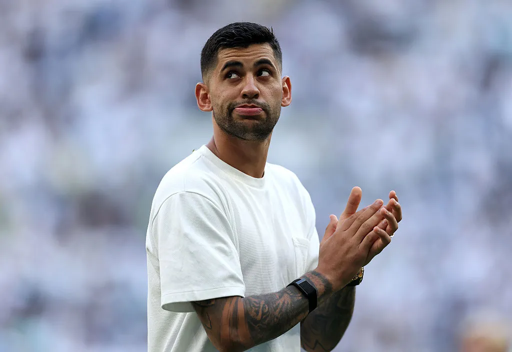 Cristian Romero, durante su etapa en Tottenham. (Getty Images)