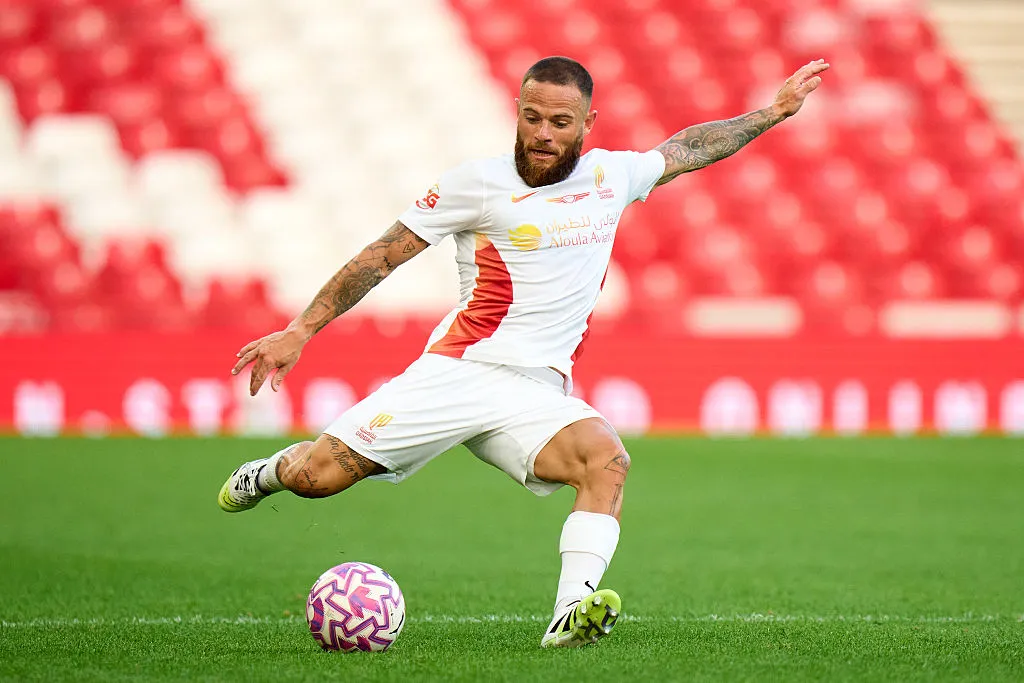 Nahitan Nández, en Al Qadsiah de Arabia Saudita. (Getty Images)