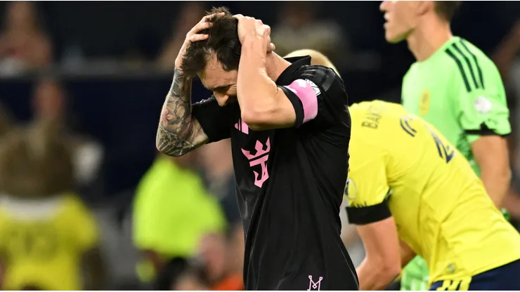 Lionel Messi erró un penal en Inter Miami ante Nashville