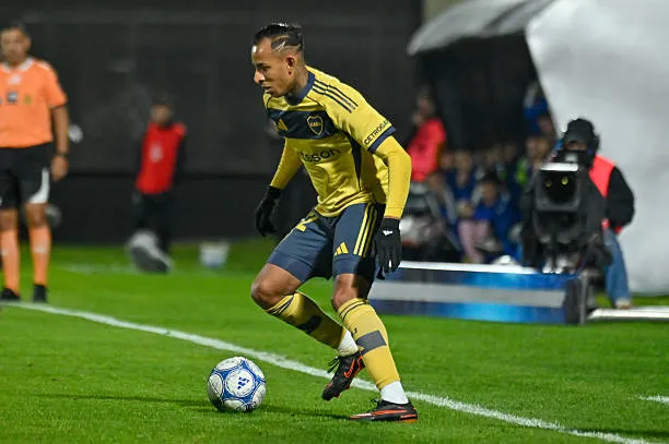 Sebastián Villa, delantero de Boca. (Getty Images)