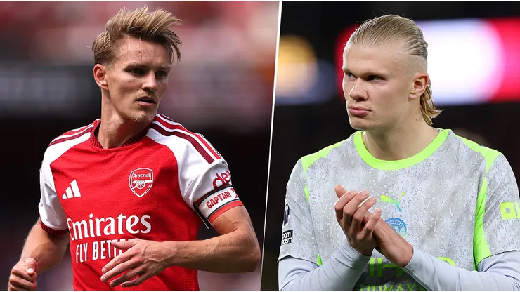 Arsenal y Manchester City se enfrentan por la Community Shield.