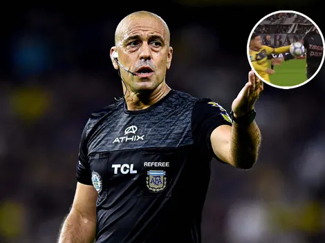 La explicación arbitral del penal no sancionado para Platense ante Boca: “Movimiento natural”