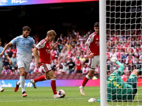 Arsenal aplastó por 3 a 0 al City y es el campeón de la Community Shield