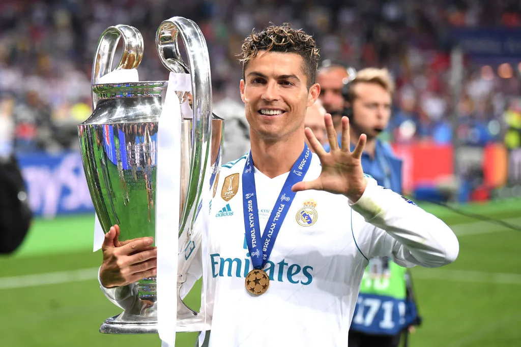 Cristiano Ronaldo, astro portugués de Real Madrid. (Getty Images)