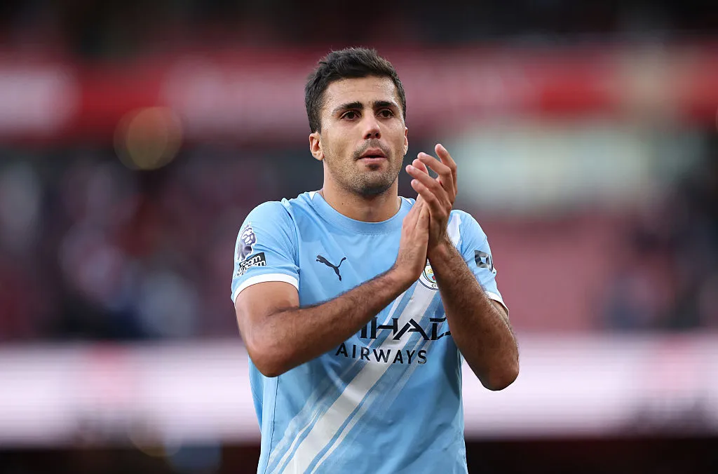 Rodri, en Manchester City. (Getty Images)