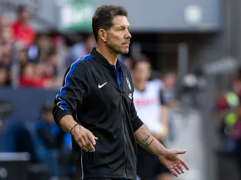 Simeone habló del futuro de Julián Alvarez en Atlético de Madrid