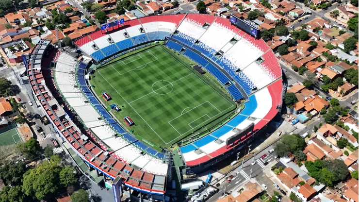El Estadio Defensores del Chaco de Paraguay.