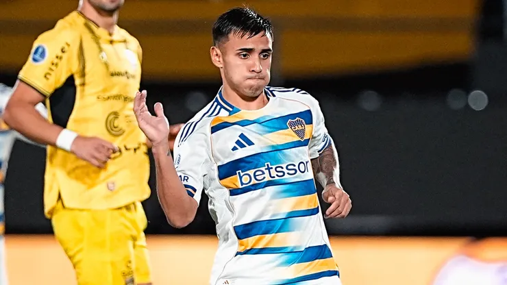 Milton Delgado, volante de Boca.