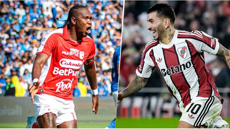 Independiente Santa Fe y River se enfrentan por la Sudamericana.