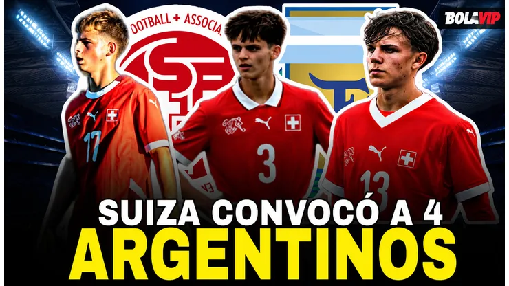 Suiza se lleva a cuatro joyas con raíces argentinas que la rompen en las juveniles de Europa