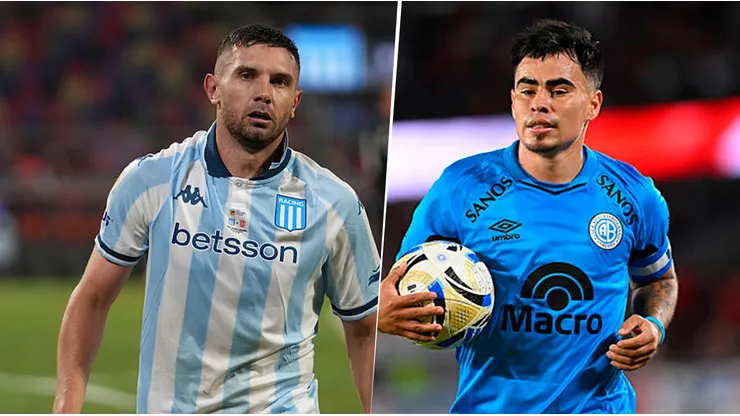Racing - Belgrano, por la Copa Argentina 2026.