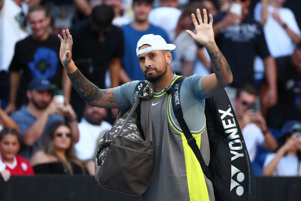 Nick Kyrgios, tenista australiano. (Getty Images)
