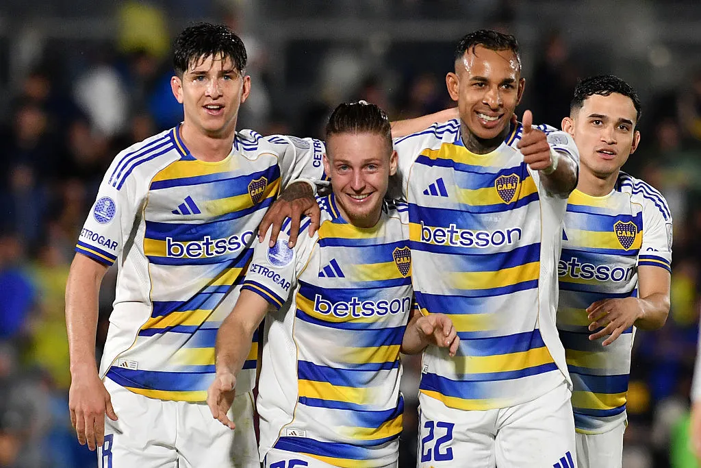 Boca eliminó a Recoleta en la Copa Sudamericana. (Getty Images)