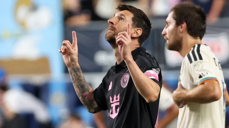 Messi, capitán de Inter Miami.