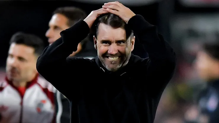 Eduardo Coudet, entrenador de River.