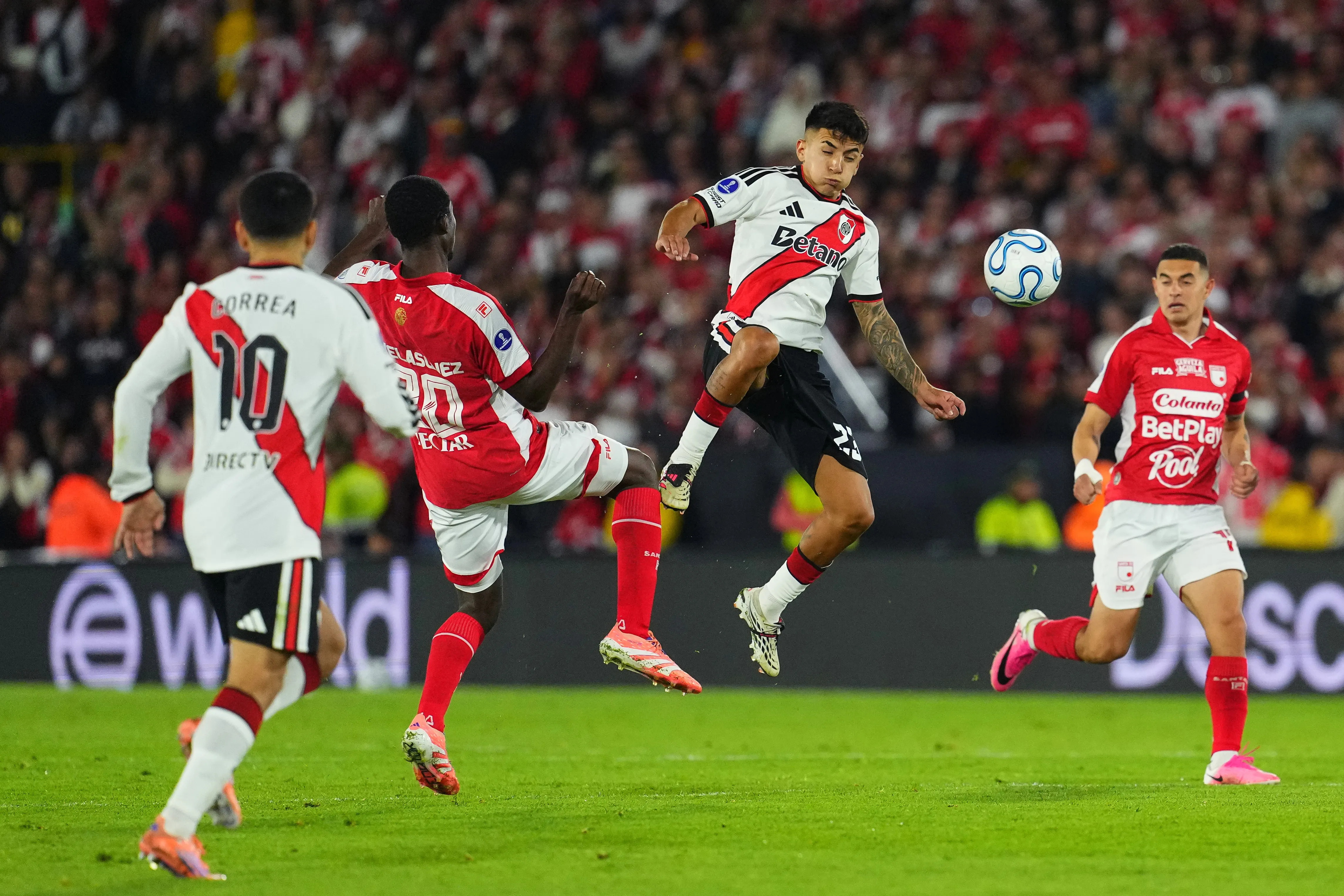 River rescató un empate ante Santa Fe. (Foto: Getty)