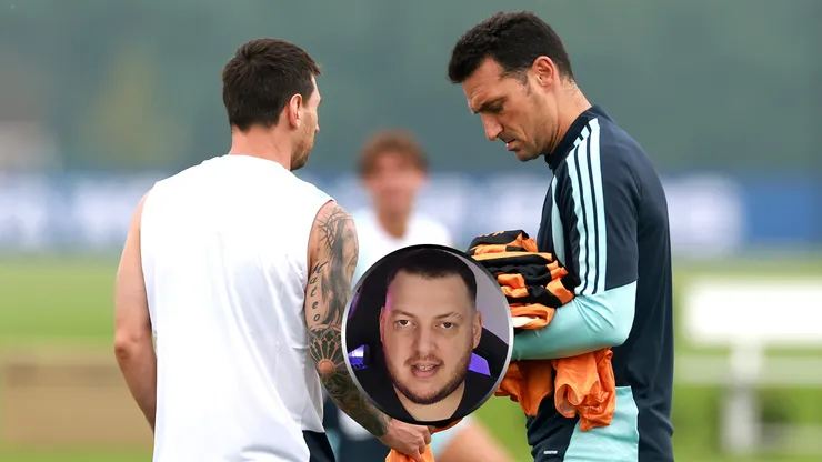 Messi y Scaloni, con destinos un tanto inciertos.