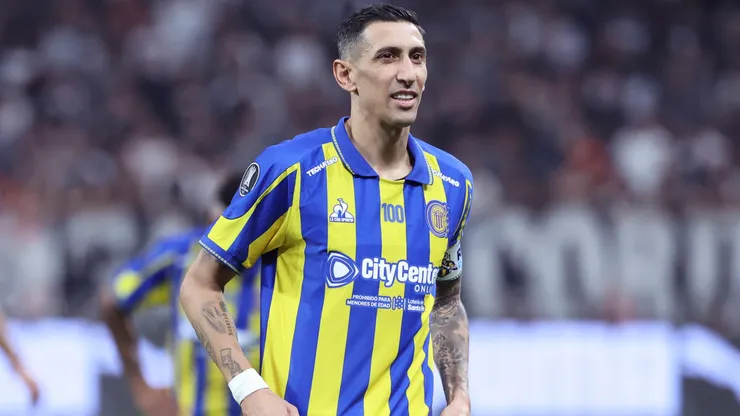 Di María, capitán de Rosario Central.
