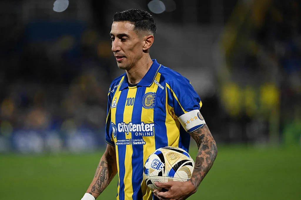 Ángel Di María, capitán de Rosario Central. (Getty Images)