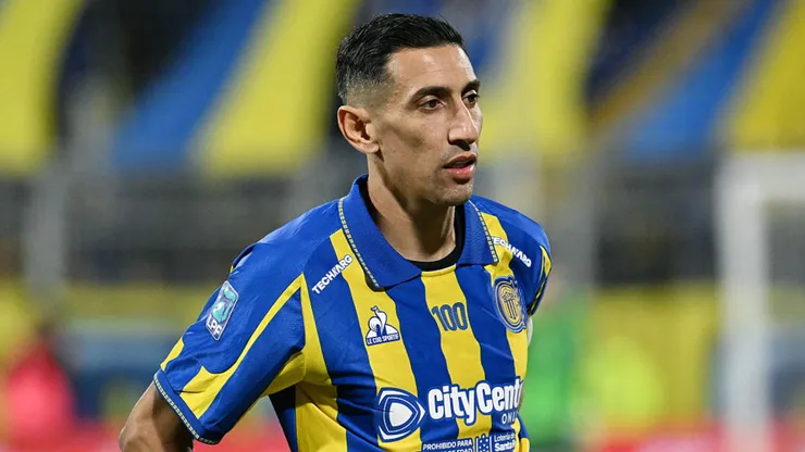 Ángel Di María, capitán de Rosario Central.