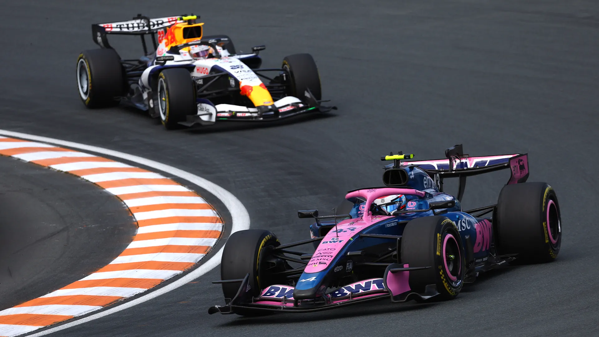 Franco Colapinto superó a Yuki Tsunoda en la Sprint del GP de Países Bajos (Getty Images)