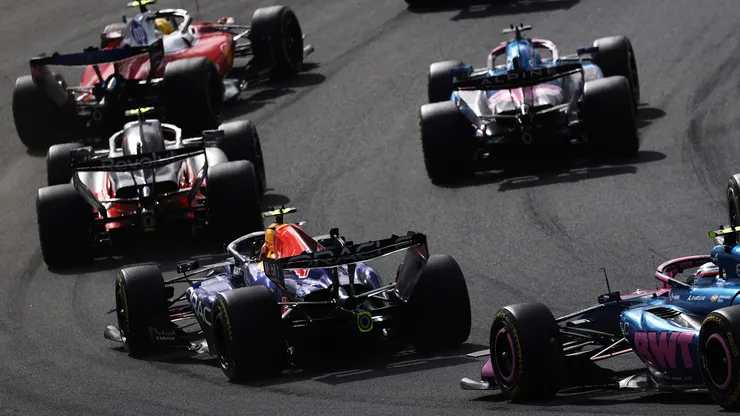 Autos de la Formula 1 en el Gran Premio de Países Bajos 2026