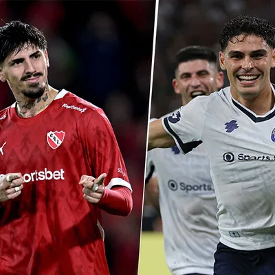 Las alineaciones de Independiente vs. Independiente Rivadavia