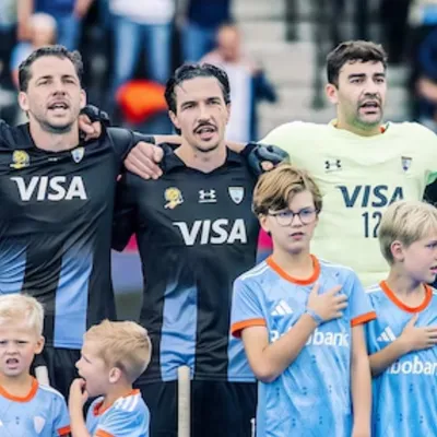 Los Leones vencieron 3-1 a Inglaterra por el Mundial de Hockey