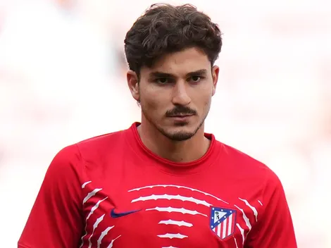 Julián Alvarez fue silbado por los hinchas de Atlético de Madrid