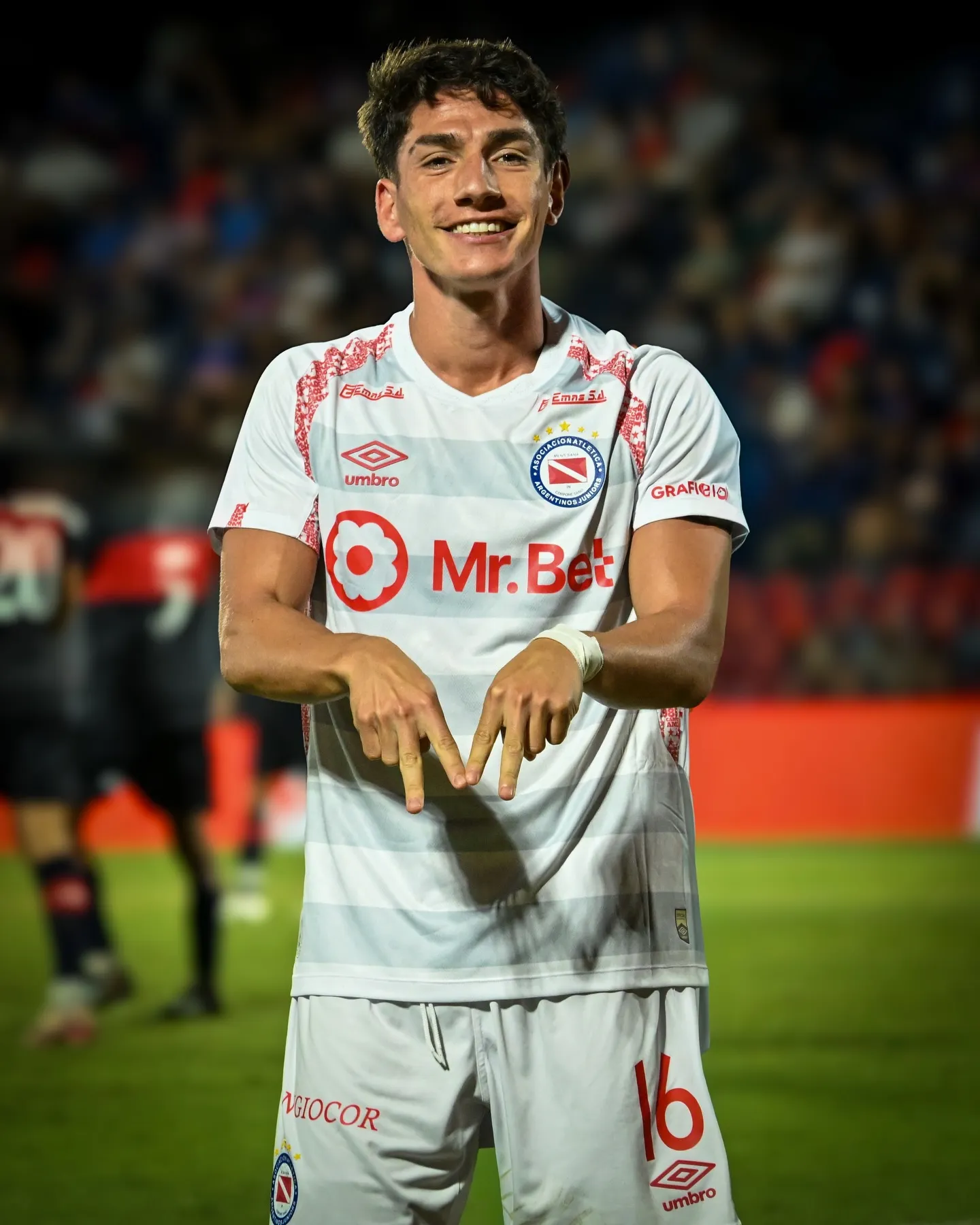 Francisco Álvarez, defensor de Argentinos Juniors. (@FranAlvarezF)