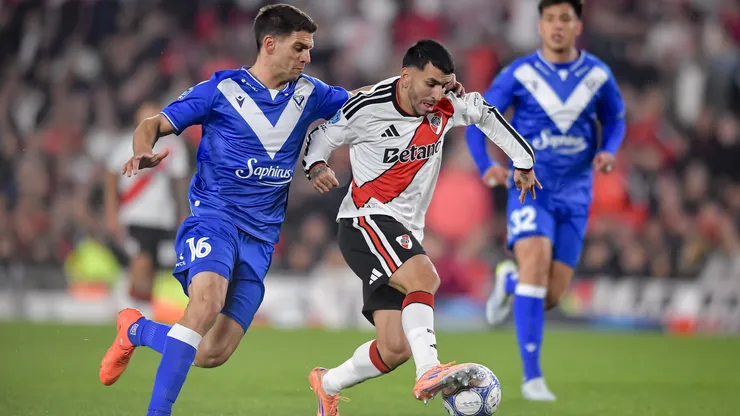 River y Vélez chocaron en Núñez.