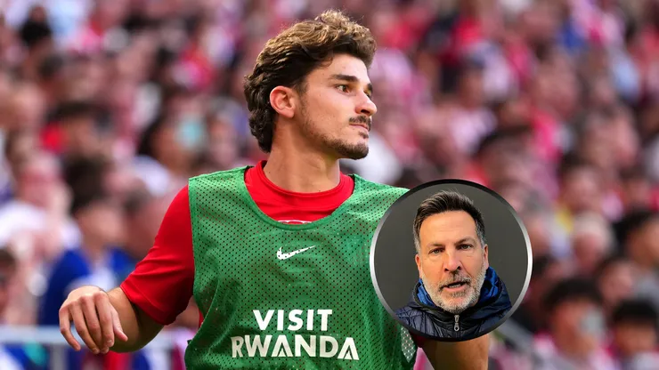 Julián Álvarez, incómodo en Atlético de Madrid.