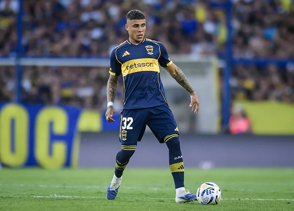 Ayrton Costa, defensor de Boca. (Getty Images)