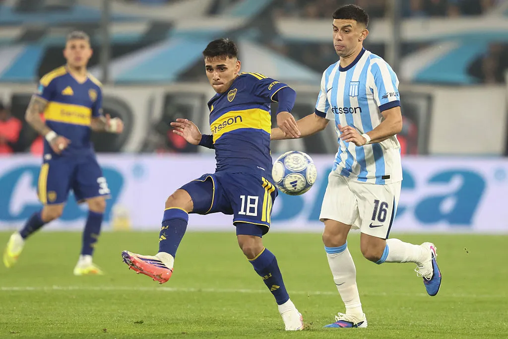 Milton Delgado, mediocampista de Boca. (Getty Images)