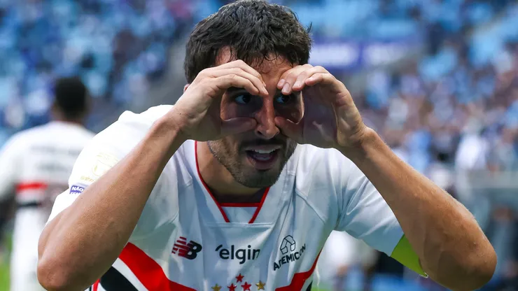 Jonathan Calleri, delantero de Sao Paulo.