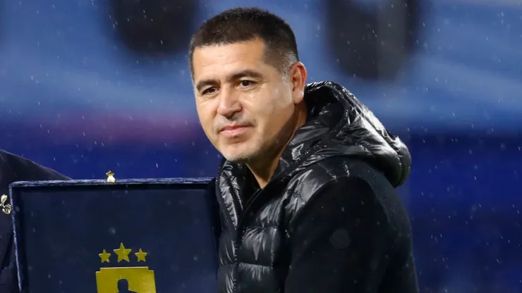 Juan Román Riquelme, presidente de Boca.