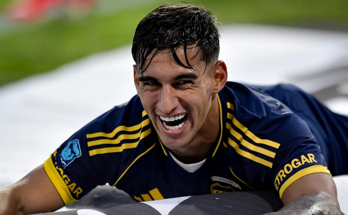 Gonzalo Gelini, extremo juvenil de Boca, refuerza a Peñarol