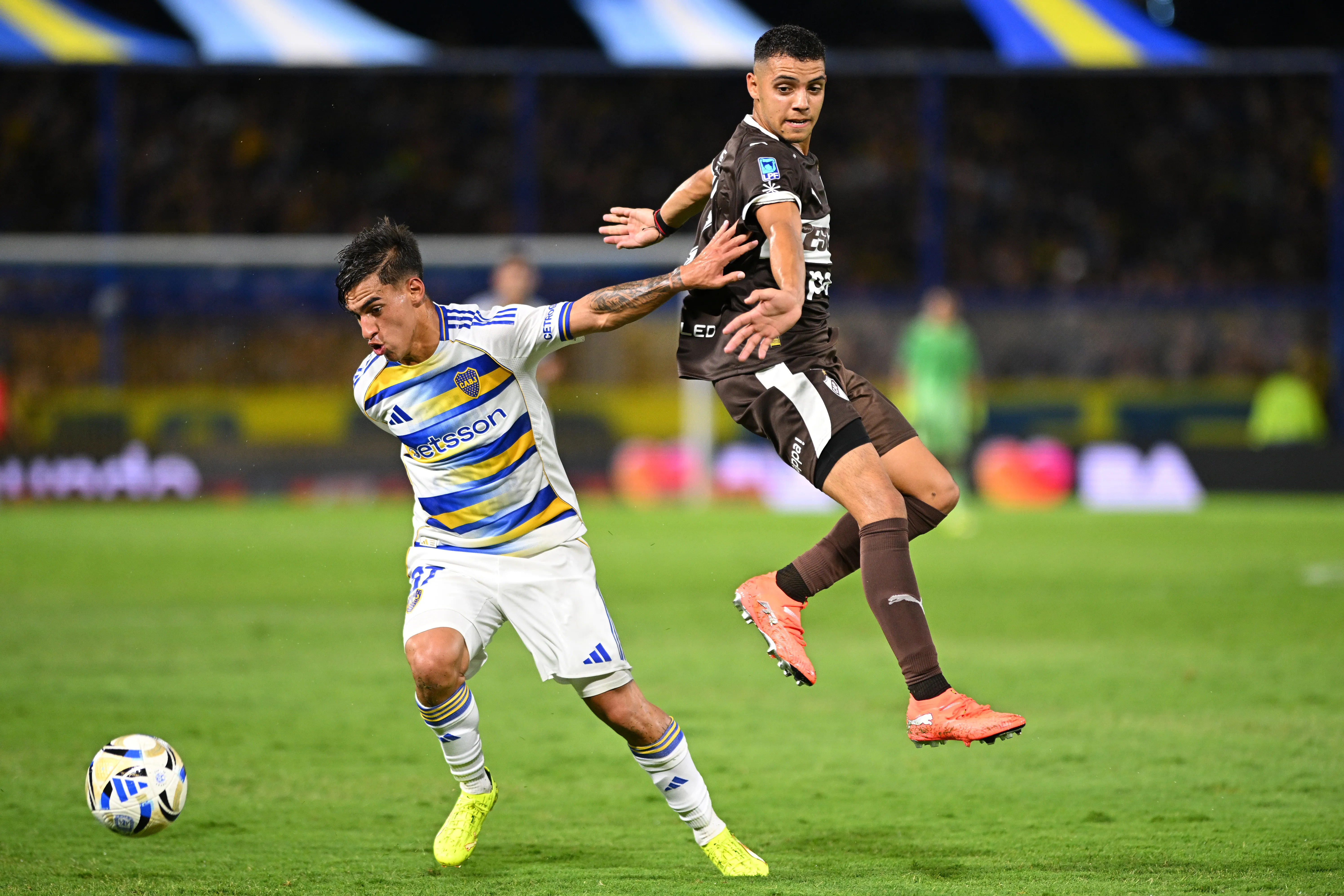 Gelini con la camiseta de Boca. (Foto: Getty)