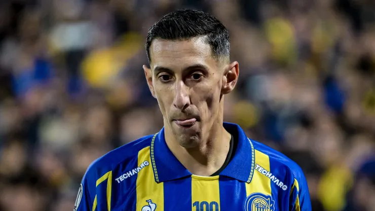 Ángel Di María, jugador de Rosario Central.