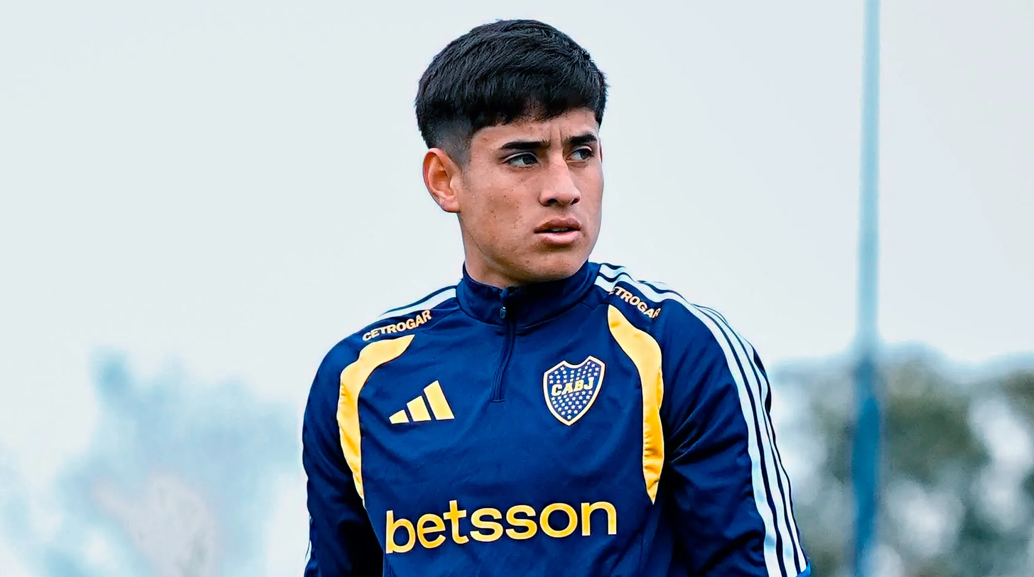 Tomás Aranda, juvenil de Boca Juniors.