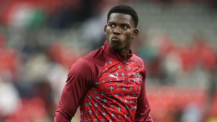 Breel Embolo, futbolista de la Selección de Suiza.