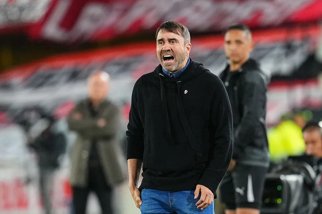 Eduardo Coudet, DT de River Plate. (Getty Images)