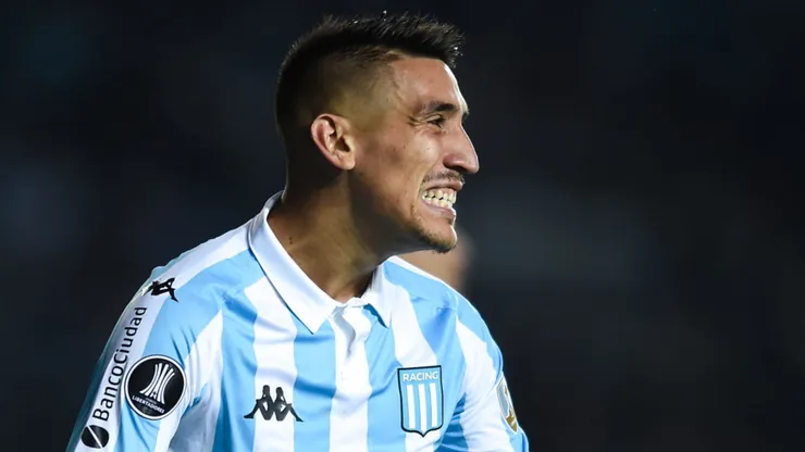 Ricardo Centurión, durante su etapa en Racing.