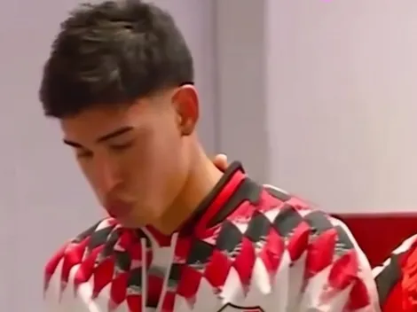 Desconsolado llanto de Facundo González