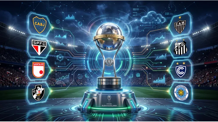 Solo quedan 8 equipos en la Copa Sudamericana.